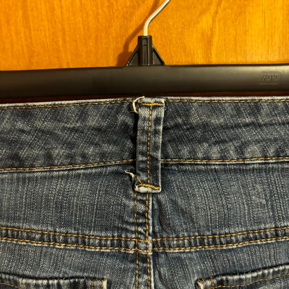 Nine West West End Midrise Jeans Button Pockets Size 6 - Picture 13 of 16